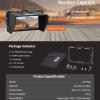 Nitze Cage with HDMI Cable Clamp and Sunhood, Compatible with Feelworld CUT6/ CUT6S Monitor view 2