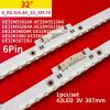 UFDIPLMY 42LEDs 387mm LED Strip Compatible with Samsung UE32K5600 UE32K5500AK BN96-43359A 39515A 39513A S_K5.5/6.2K_32_SFL70-42LED LM41-00501A view 2