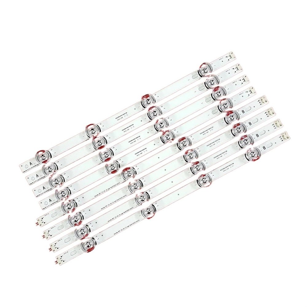 UFDIPLMY 8Pcs LED Backlight Strip Compatible with LG DRT 3.0 42 42LB5550 42LB650V 42LB561U 42LB582V 42LB582B 42LB5610 42LB5510 42LB5800 42LB5700