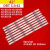 UFDIPLMY 8Pcs LED Backlight Strip Compatible with LG DRT 3.0 42 42LB5550 42LB650V 42LB561U 42LB582V 42LB582B 42LB5610 42LB5510 42LB5800 42LB5700 view 2