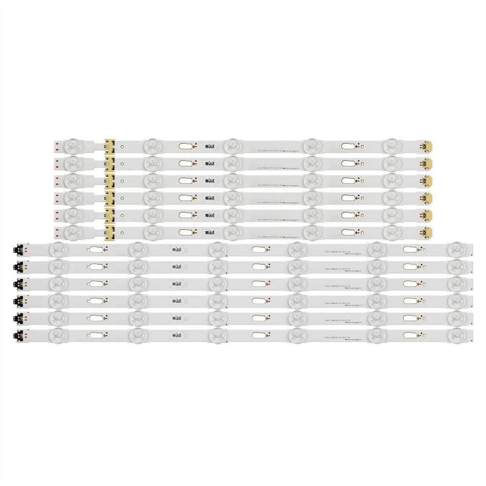 UFDIPLMY LED Backlight Strip Compatible with Samsung UE48JU6050U UE48JU6500K UE48JU6640U UE48JU6445 UE48JU7500 UE48JU6072U UE48JU6400U UE48JU6445K