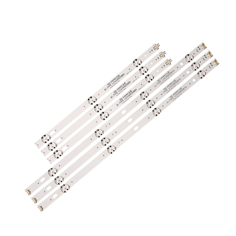 UFDIPLMY LED Backlight Str Compatible with LG Innotek 17Y 43 Inch_ A-Type 43LJ61_FHD_L 43UJ630V 43UJ634V-ZD 43LJ594V-ZA NC430DGG-AAFX3