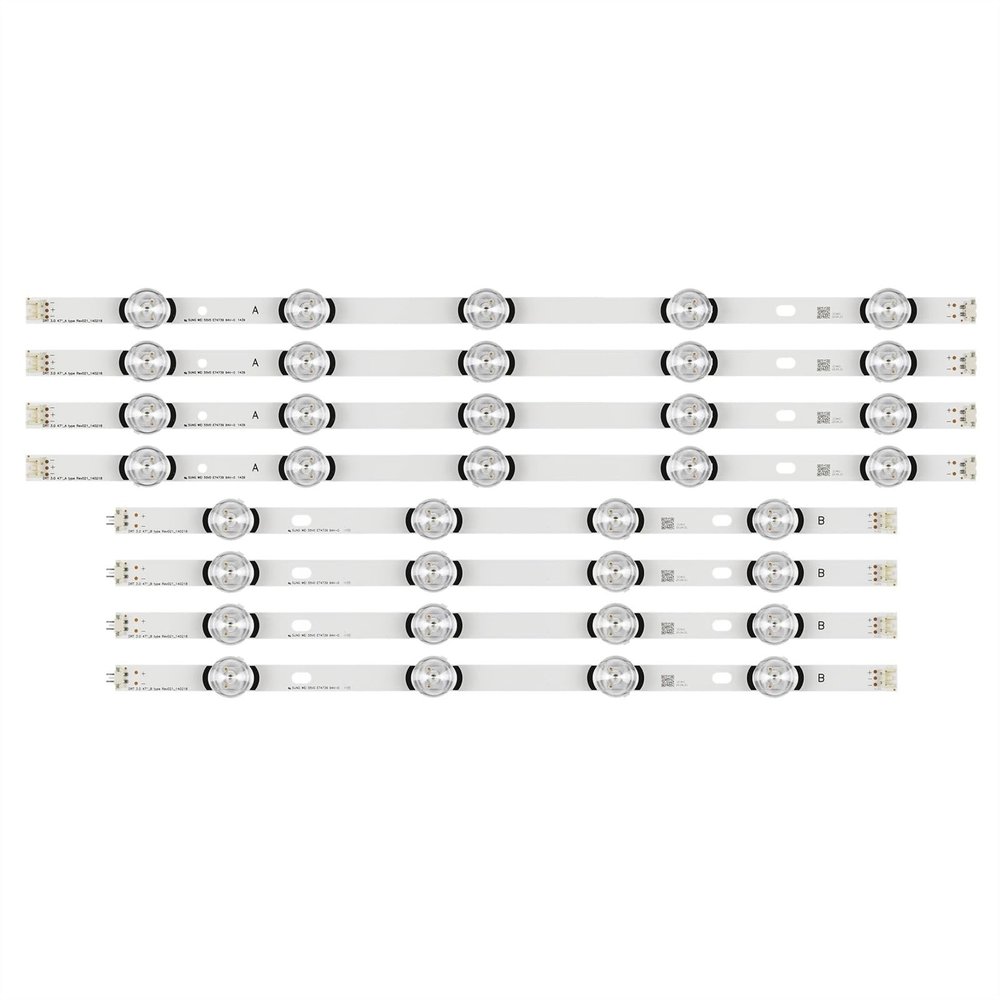 UFDIPLMY LED Backlight Strip Compatible with LG 47" TV 6916L-1961A 6916L-1962A LC470DUE-FGA2 47LB565U 47LB650 47LB630 47LB650T 47LB630V 47LB6200 (Size : Original 47LB)