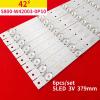 UFDIPLMY LED Backlight Strip 5 Lamp Compatible with 42"" TV 5800-W42003-0P10 6x5 SKYWORTH 42E2000S LED-42B700S 42E368W RDL420FY 10-10070A-02A, 6Pcs 1set view 2