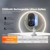 Security Cameras Wireless Outdoor Solar Powered WiFi System Waterproof with Night Vision Zoom Doorbell Blink 4K 5G (Host Without Solar Power *2pcs) view 3