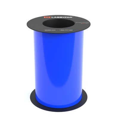 LabelTac LT9 High Performance 10 Year Vinyl Label Supply 8" x 75' Blue