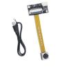 BEIDUOYANG USB Camera Module OV5693 Black Stable Performances Autofocus 180 Webcam Module with Low Distortion 5MP Lens ABS Material Camera, 76 degrees view 1