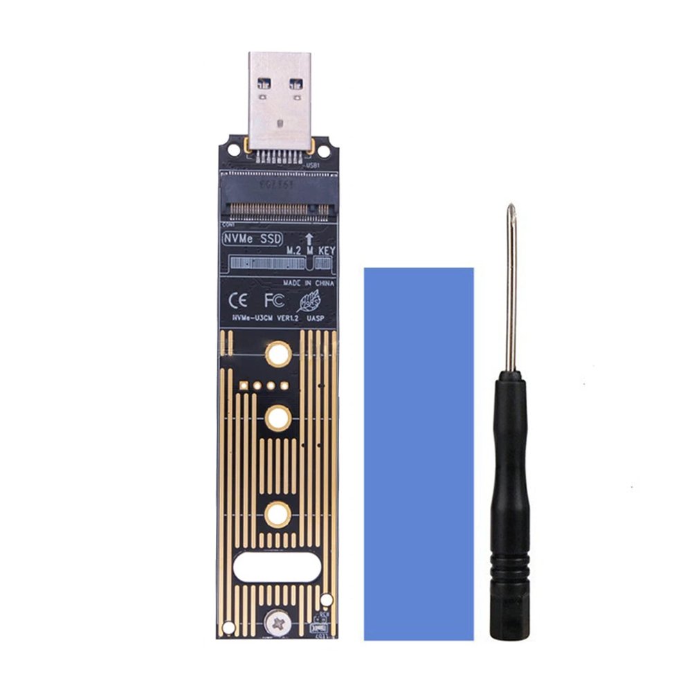 BEIDUOYANG Type-C SSD Adapter Card NVME PCIe Adapter Cards Supports Usb2.0 for Window/Linux and Other Systems Ssd Convert Adapter Nvme to Usb3.1 in-line Adapter Card Type-a Expansion Card