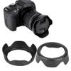 Yanmis EW 60C Camera Mount Lens Hood for EF S 18 55 Mm 3.5 5.6 II Lens view 4