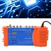 Yanmis AV Selection Modulator, Optional Standard AV Modulator PAL NTSC Professional TV Modulator VHF UHF RF Modulator for Home TV (US Plug 100-240V) view 3