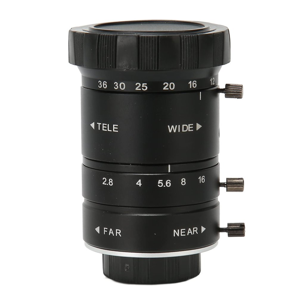12-36mm F2.8 Zoom Lens, Industrial Zoom Microscope Lens & OEM Manual Aperture Focus with 8MP HD 2/3" C Mount