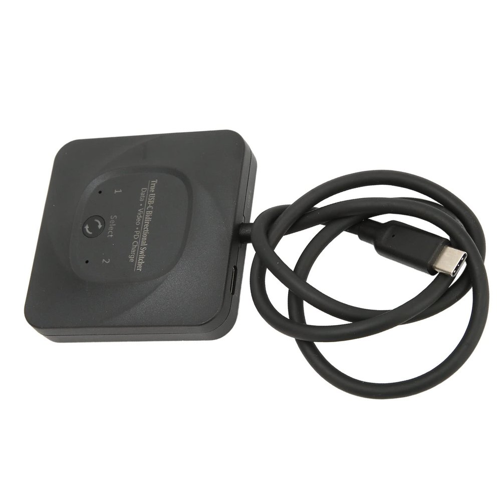 gernie USB C Switcher Switch USB C Button Switching Splitting Tool USB C Switch 2 Pc, gernie3kerg6xh07