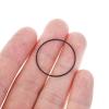 Cosyhat 2Pcs Rubber Flat Transmission Belt Turntable Drive Belts for HS PX707 PX717 Vinyl Record Player Turntable Drive Belt Rubber view 3