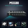 Grimmstr MX600 Ultra Low-Noise 6-Channel Line Mixer Stereo/Single Track Switch Microphone Preamplifier Headphone Preamplifier, Black, 500701298 view 3