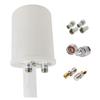 Grimmstr 2X32DBi 5G Mimo Antenna Feed 1700-4000MHz 2G 3G 4G 5G LTE Outdoor Antenna Plastic 1Set, White, 500451815 view 1