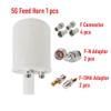 Grimmstr 2X32DBi 5G Mimo Antenna Feed 1700-4000MHz 2G 3G 4G 5G LTE Outdoor Antenna Plastic 1Set, White, 500451815 view 3