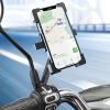 Tyenaza Cycling Phone Holder, Plastic Shockproof Handlebar Mount Navigation Support Stand for Mountain Bikes Motorcycles view 4