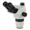 Microscope Accessories Kit 6.7X-45X Zoom Industrial Lab Trinocular Binocular Stereo Microscope Head + WF10X/22mm Eyepiece + 0.5x 0.7x 2.0x Objective Lens Microscope Slides ( Color : With 0.5x 2.0x , S view 2