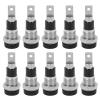 4mm Banana Plug, 10PCS Multimeter Tester Test Leads Banana Plug Electric Meter Banana Plug Adapter Banana Connector(Black) view 1