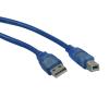 USB-B Applicable Communication Data Download Cable Programming Cable Display Touch Panel Shielded Magnetic Ring Normal Industrial 3m view 2