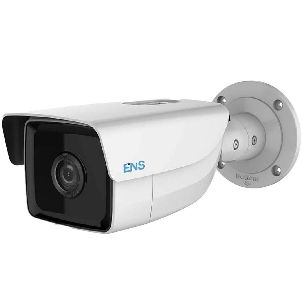 ENS-H 8MP IP Fixed Bullet Camera, 2.8mm Night Vision 197ft True WDR VCA Human/Vehicle Classification, SIP48B6V/28-H2