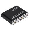 Grimmstr Digital to Analog 5.1 Audio Decoder Amplifier+Fiber Optic Cable SPDIF Coaxial to AC3 Optical Analog Converter for TV, Easy to Use Fine Workmanship view 4