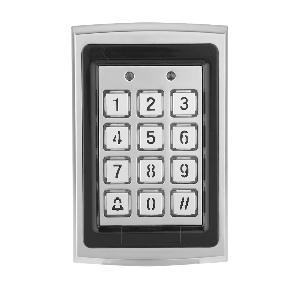 Card Door Access Controller Keypad with Backlight Security Door Access Control for Home Office Security