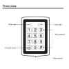 Card Door Access Controller Keypad with Backlight Security Door Access Control for Home Office Security view 4