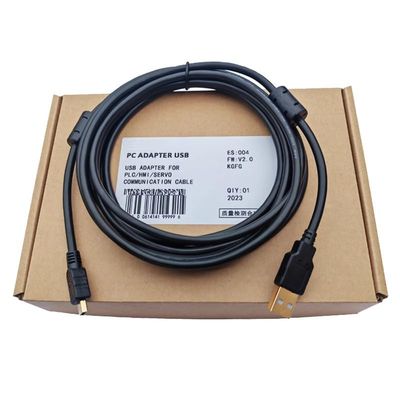 USB-GV for Inverter V90 Servo Commissioning Cable Data Communication Download Cable Gold-Plated Plug Double Shielded Magnetic Ring 3 m