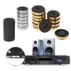24Pieces Speaker Isolation Feet Pads Speaker Stands Foot Mat SoundBox Mats HiFi Quality Spare Parts Accessories Computer Speakers Desktop view 2