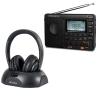 Retekess V115 Digital Radio AM FM Bundle with Retekess TA006 TV Headphones Wireless for Seniors, Support Optical, Coaxial, AUX, RCA, TV Headphones with Charging Dock view 1