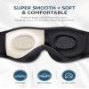 MUSICOZY 3D Sleep Headphones Bluetooth 5.4 Sleep Mask with HD Speakers view 3