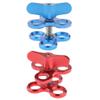 BaotyJie 2X Clamp 3 Holes Underwater Arm Bracket for Light Arm System view 1