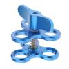 BaotyJie 2X Clamp 3 Holes Underwater Arm Bracket for Light Arm System view 2