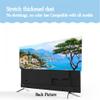 GSGC TV Cover TV Dustproof Cover 32-80in Thickened Indoor LCD/LED Art Decoration Cover Home Hanging Desktop Curved Universal Liquid Crystal Display Protective Cover-Blue-3||58-60 inch view 4