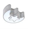 FixtureDisplays Star Moon Kid's Room Ceiling Light Creative Baby Bedroom 15856 view 1