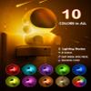 L LOHAS LED Night Light for Kids, 3D Space Night Light Plug in, Dusk to Dawn Nursery Night Lights, RGB+Soft White 3000K, 3 Lighting Modes, Room Decor, Children view 3