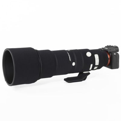 CHASING BIRDS Lens Camouflage Waterproof Coat for Sony FE 200-600mm F5.6-6.3 G OSS Rainproof Lens Protective Cover Version IV (Classic Black, with 1.4X and 2.0X TC)