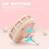 UPWONEA Mini Fan for Car,Tire-Shape Cooling Fan for Summer, USB Clip on Fan, Travel Camping Small Fan, 3 Speed Adjustable, Car Air Vent USB Fans, Portable Desk Fan, Multifunctional Personal Fan,Pink view 2