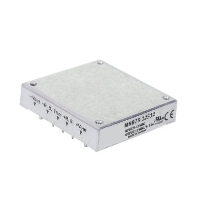 ZEEGII MHB75-12S12 75W 12V DC DC Half-Brick Regulated Single Output Converter 9-18V DC to 12V DC 6.25A Switching Power Supply