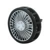 UPWONEA Mini Fan for Car,Tire-Shape Cooling Fan for Summer, USB Clip on Fan, Travel Camping Small Fan, 3 Speed Adjustable, Car Air Vent USB Fans, Portable Desk Fan, Multifunctional Personal Fan,Black view 1