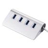 Drag Four Splitter Portable USB Splitter,USB 3.0 4-Port Multi Hub Splitter Aluminum Adapter view 3