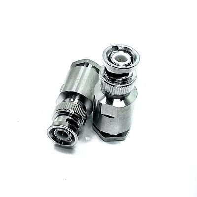 RFVOTON RF BNC Male Connector Plug Connection Adapter Coaxial Connector for LMR400 9913 RG214 RG213 RF Coaxial Cable 2 Pack