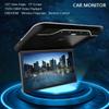 AUTUMFLATGAO Car Overhead Player, 19" Car Roof Mount Monitor, 180 Rotating Screen, Flip Down Overhead Car Monitor, Support FM, USB/SD, HDMI,Grey view 4