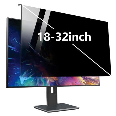 JC JCSKY 18-32 Inch Hanging Computer Privacy Screen Protector Shield, Universal Acrylic Monitor Filter - Eye Protection,25/27in 613x356mm