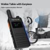 (3nd Gen RT22) Retevis B3S Walkie Talkie, Portable FRS Two-Way Radios,with Earpiece, Slim, LCD Screen,6 Way Multi Unit Charger,1620 mAh,Rechargeable 2 Way Radio for Restaurant Boutique Store (6 Pack) view 3