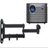 2-Be-Best Projector Wall Mount Upgraded 14" Foldable Arms and Cable Clips Projectors Mount for Wall Quality Cold-Rolled Steel Projector Mount Compatible with XGIMI, PVO, TMY, AuKing Projectors Black view 1
