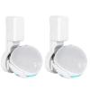 Compatible with Amazon Echo Pop Holder, Echo Pop Stand, Echo Pop Wall Mount with Integrated Cable Management, No Screws Required, Speaker Accessory Rack (White, WL-801), 2 Pieces view 1