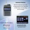 V2.4 Version Malachite DSP2 SDR Radio Receiver 2GHz - 5000mAh/3.5inch Touchscreen AM SSB DSB CW NFM WFM Air FT8 Decoder Noise Reduction Portable Digital Shortwave Radio 10K-380MHz 404M-2GHz view 4