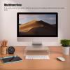 Acrylic Monitor Stand,Computer Monitor Stand Riser Transparent Ergonomic Monitor Stand for Home and Office for Laptop TV Screen Printer view 2